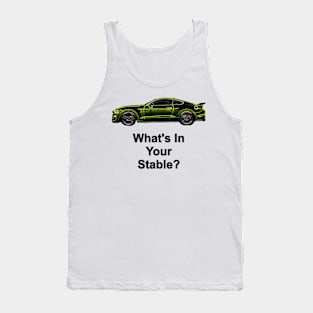 What's in your stable? (neon) Tank Top